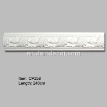 PU Foam yekushongedza Panel Molding